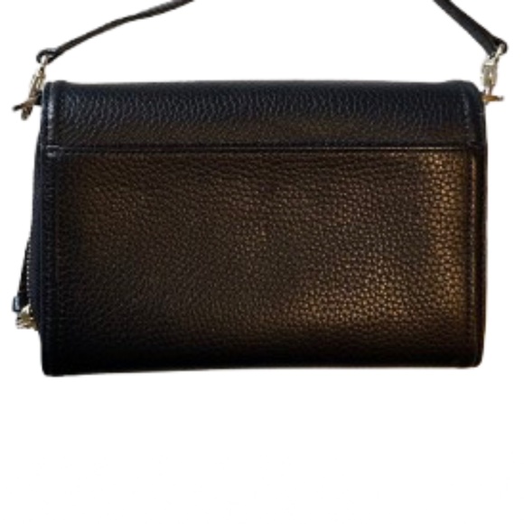 Brand NEW Tory Burch Thea Black Crossbody Wallet, Clutch, Handbag - Picture 2 of 9